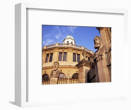 Sheldonian Theatre, Oxford, Oxfordshire, England, United Kingdom-Michael Jenner-Framed Photographic Print