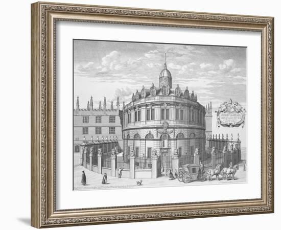 Sheldonian Theatre-David Loggan-Framed Giclee Print