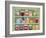 Shelf with Home-Made Preserved Jam-Milovelen-Framed Art Print