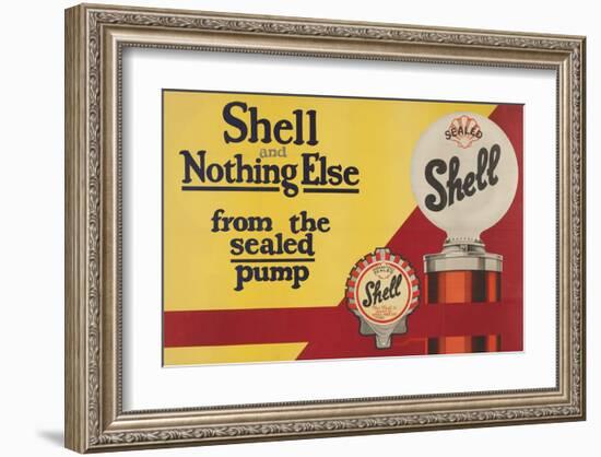 Shell and Nothing Else-null-Framed Art Print