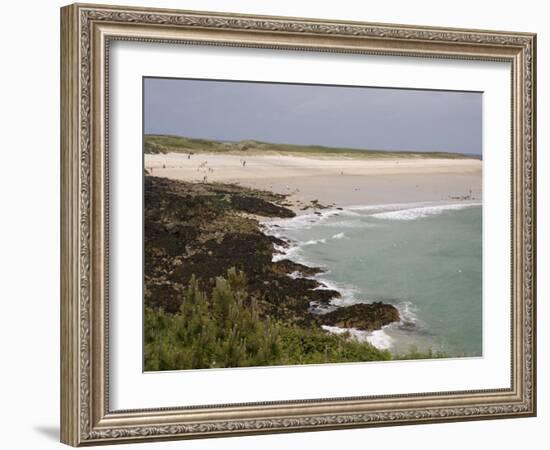 Shell Beach, Herm, Channel Islands, United Kingdom, Europe-Richardson Rolf-Framed Photographic Print