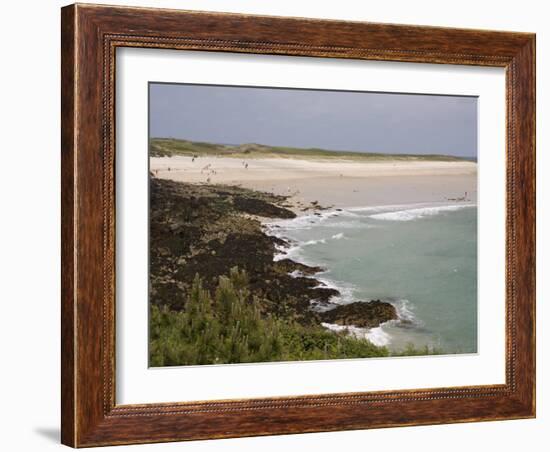 Shell Beach, Herm, Channel Islands, United Kingdom, Europe-Richardson Rolf-Framed Photographic Print