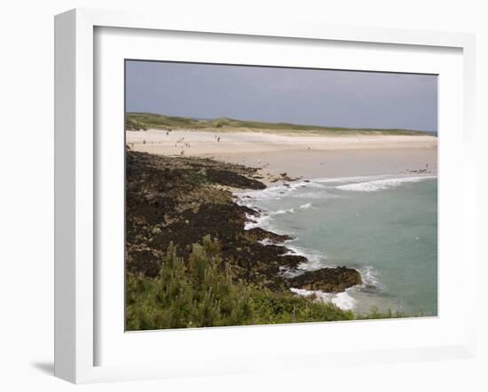 Shell Beach, Herm, Channel Islands, United Kingdom, Europe-Richardson Rolf-Framed Photographic Print