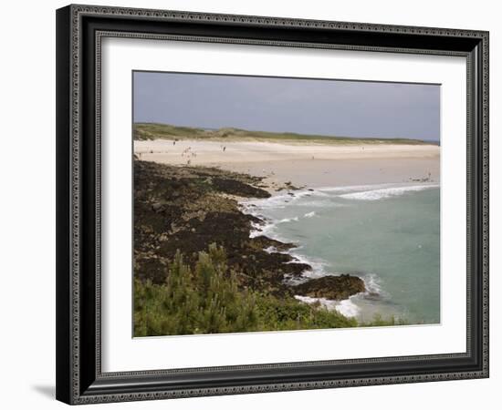 Shell Beach, Herm, Channel Islands, United Kingdom, Europe-Richardson Rolf-Framed Photographic Print