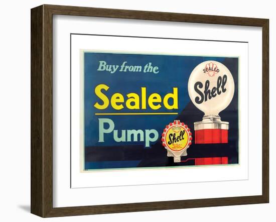 Shell-Buy From the Sealed Pump-null-Framed Art Print