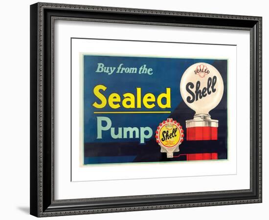 Shell-Buy From the Sealed Pump-null-Framed Art Print