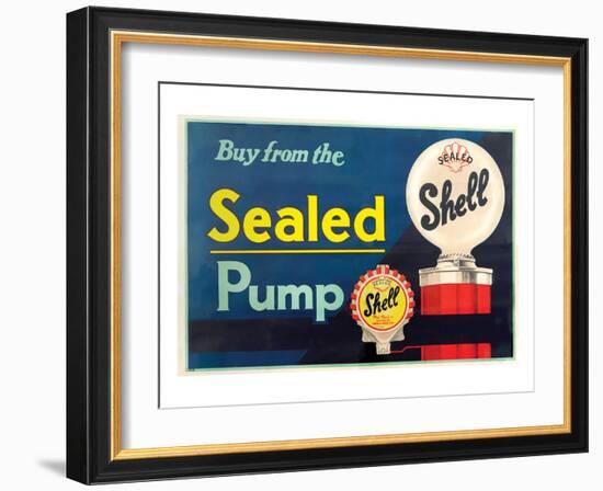 Shell-Buy From the Sealed Pump-null-Framed Art Print