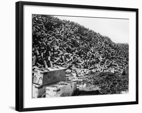 Shell Cases 1916-Robert Hunt-Framed Photographic Print