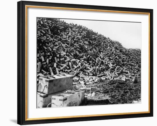 Shell Cases 1916-Robert Hunt-Framed Photographic Print