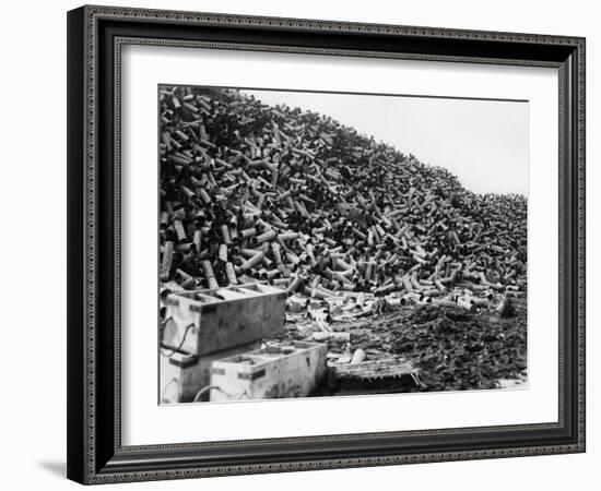Shell Cases 1916-Robert Hunt-Framed Photographic Print