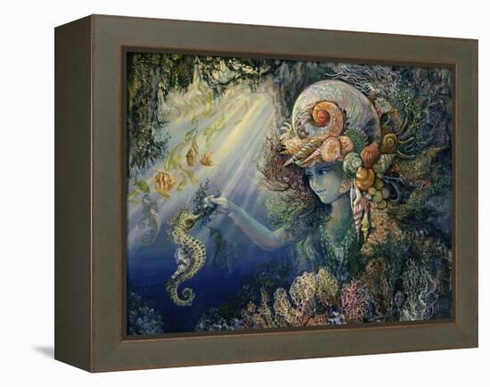 Shell Child-Josephine Wall-Framed Premier Image Canvas