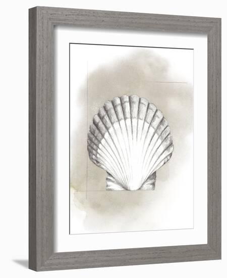 Shell Diagram II-Grace Popp-Framed Art Print