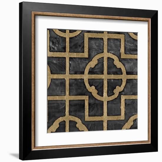 Shell Ebony-Regina-Andrew Design-Framed Art Print