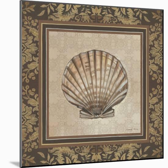 Shell Elegance II-Kimberly Poloson-Mounted Art Print