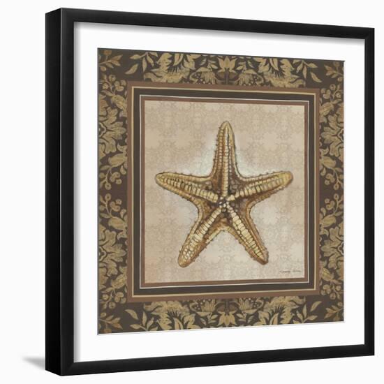 Shell Elegance IV-Kimberly Poloson-Framed Art Print