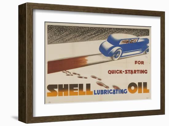 Shell for Quick-Starting-null-Framed Art Print