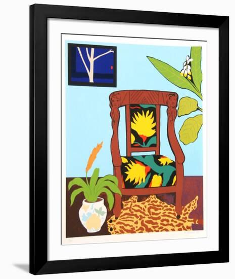 Shell Ginger-Hunt Slonem-Framed Limited Edition