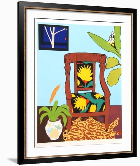 Shell Ginger-Hunt Slonem-Framed Limited Edition