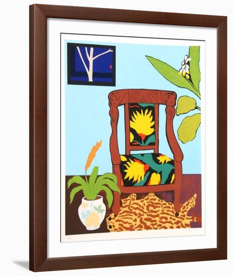 Shell Ginger-Hunt Slonem-Framed Limited Edition