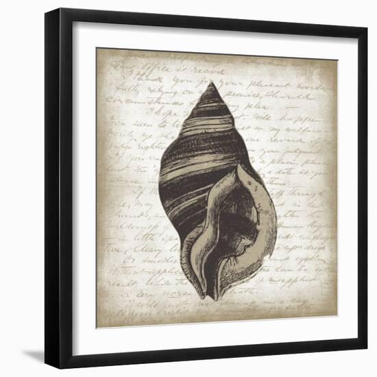 Shell II-Erin Clark-Framed Giclee Print