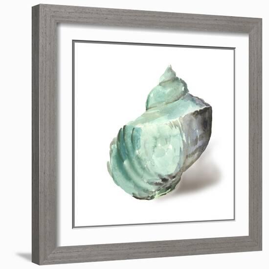 Shell in Mint-Aimee Wilson-Framed Art Print