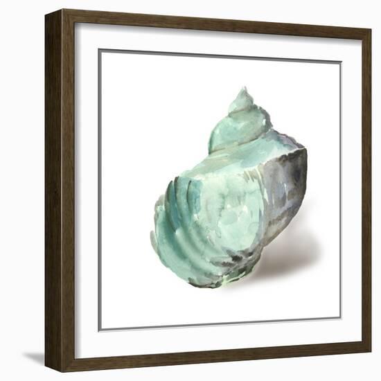 Shell in Mint-Aimee Wilson-Framed Art Print