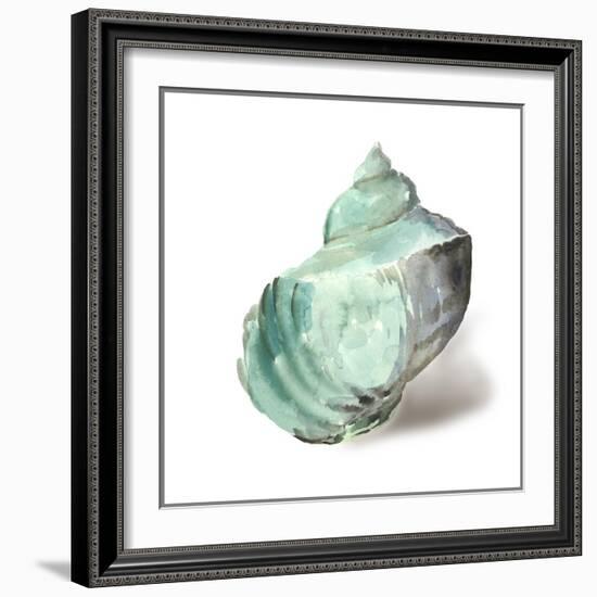 Shell in Mint-Aimee Wilson-Framed Art Print