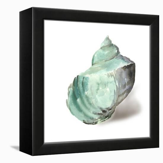 Shell in Mint-Aimee Wilson-Framed Stretched Canvas