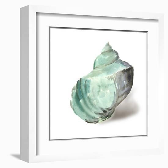Shell in Mint-Aimee Wilson-Framed Art Print