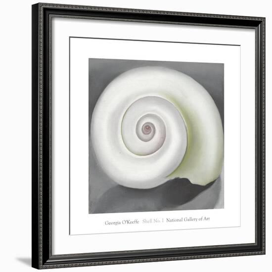 Shell No. I, 1928-Georgia O'Keeffe-Framed Art Print