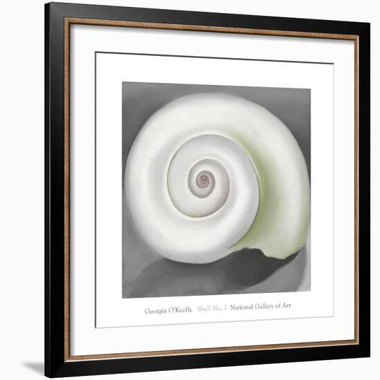 Shell No. I, 1928-Georgia O'Keeffe-Framed Art Print