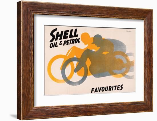 Shell Oil & Petrol Favourites-null-Framed Art Print