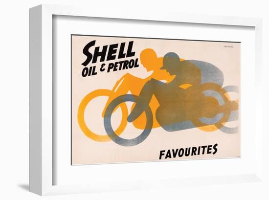 Shell Oil & Petrol Favourites-null-Framed Art Print