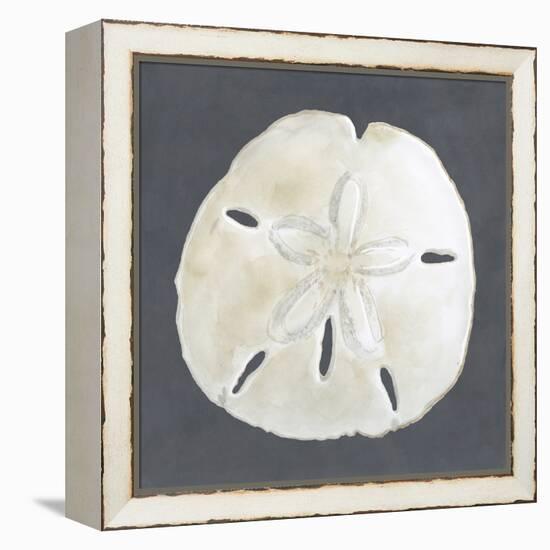 Shell on Slate II-Megan Meagher-Framed Stretched Canvas