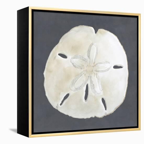 Shell on Slate II-Megan Meagher-Framed Stretched Canvas