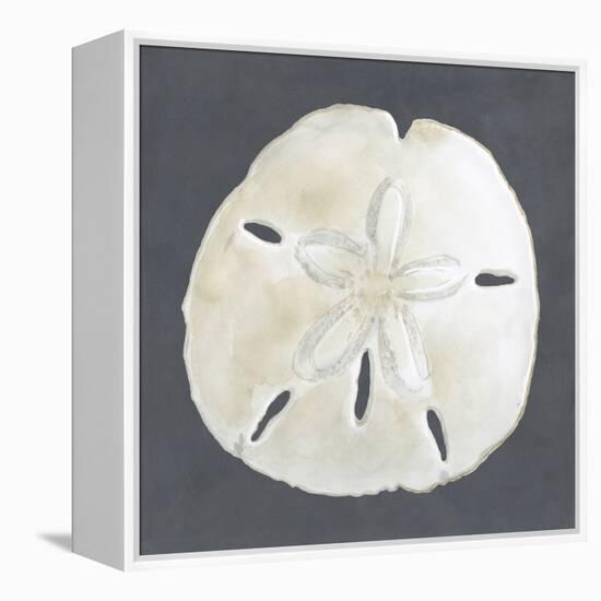 Shell on Slate II-Megan Meagher-Framed Stretched Canvas