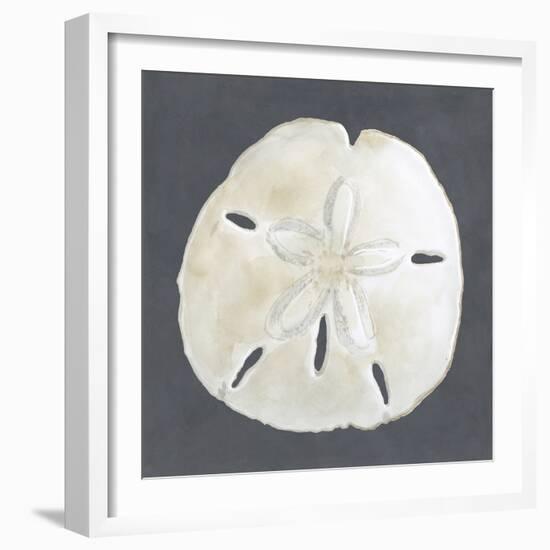 Shell on Slate II-Megan Meagher-Framed Art Print