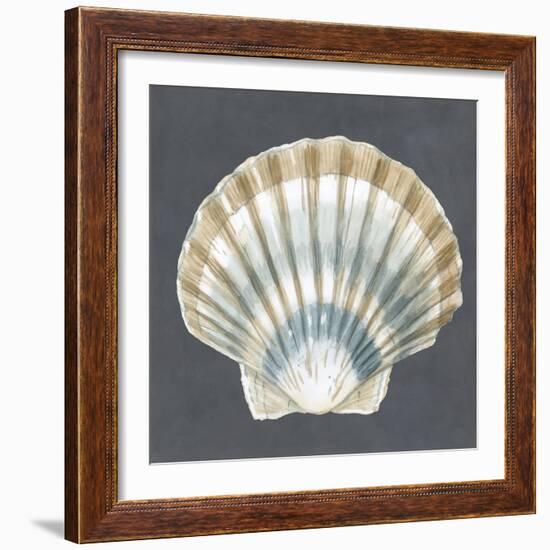 Shell on Slate III-Megan Meagher-Framed Premium Giclee Print