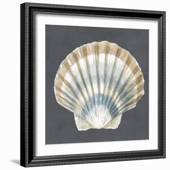 Shell on Slate III-Megan Meagher-Framed Premium Giclee Print