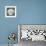 Shell on Slate III-Megan Meagher-Framed Art Print displayed on a wall