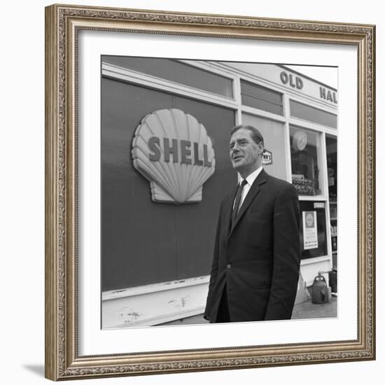 Shell Promotion Shot, Swinton, South Yorkshire, 1967-Michael Walters-Framed Photographic Print