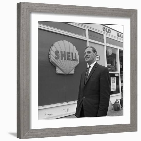 Shell Promotion Shot, Swinton, South Yorkshire, 1967-Michael Walters-Framed Photographic Print