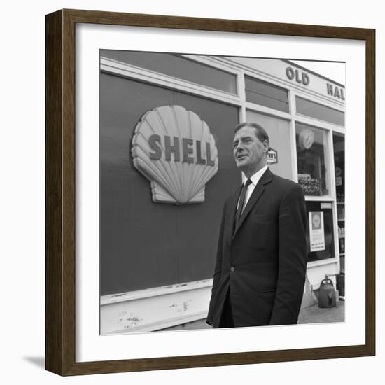 Shell Promotion Shot, Swinton, South Yorkshire, 1967-Michael Walters-Framed Photographic Print