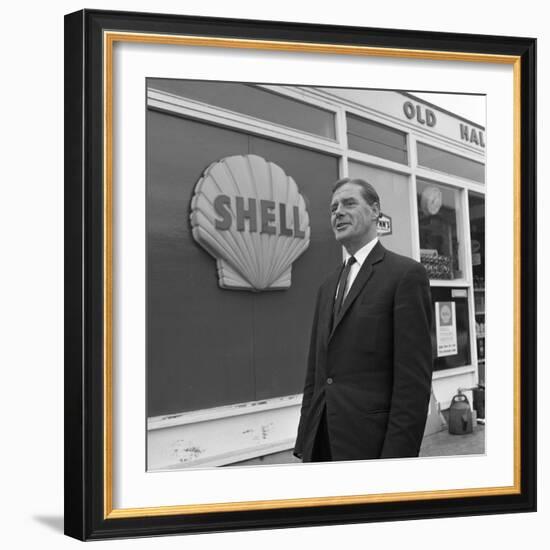 Shell Promotion Shot, Swinton, South Yorkshire, 1967-Michael Walters-Framed Photographic Print