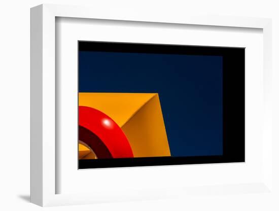 Shell Station Abstract-Steven Maxx-Framed Photographic Print