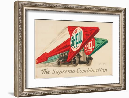 Shell the Supreme Combination-null-Framed Art Print