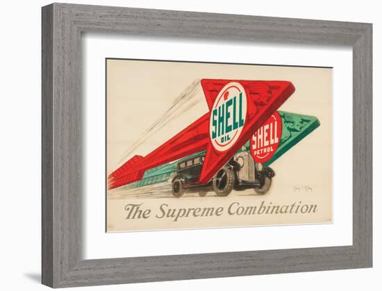 Shell the Supreme Combination-null-Framed Art Print