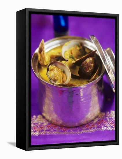 Shellfish in Goan Sauce, India-Jean Cazals-Framed Premier Image Canvas