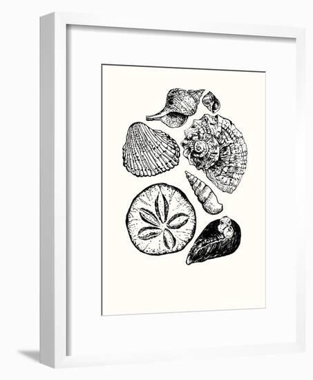 Shells 2-Erin Lin-Framed Premium Giclee Print