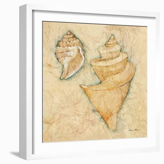 Shells II-Cheri Blum-Framed Art Print